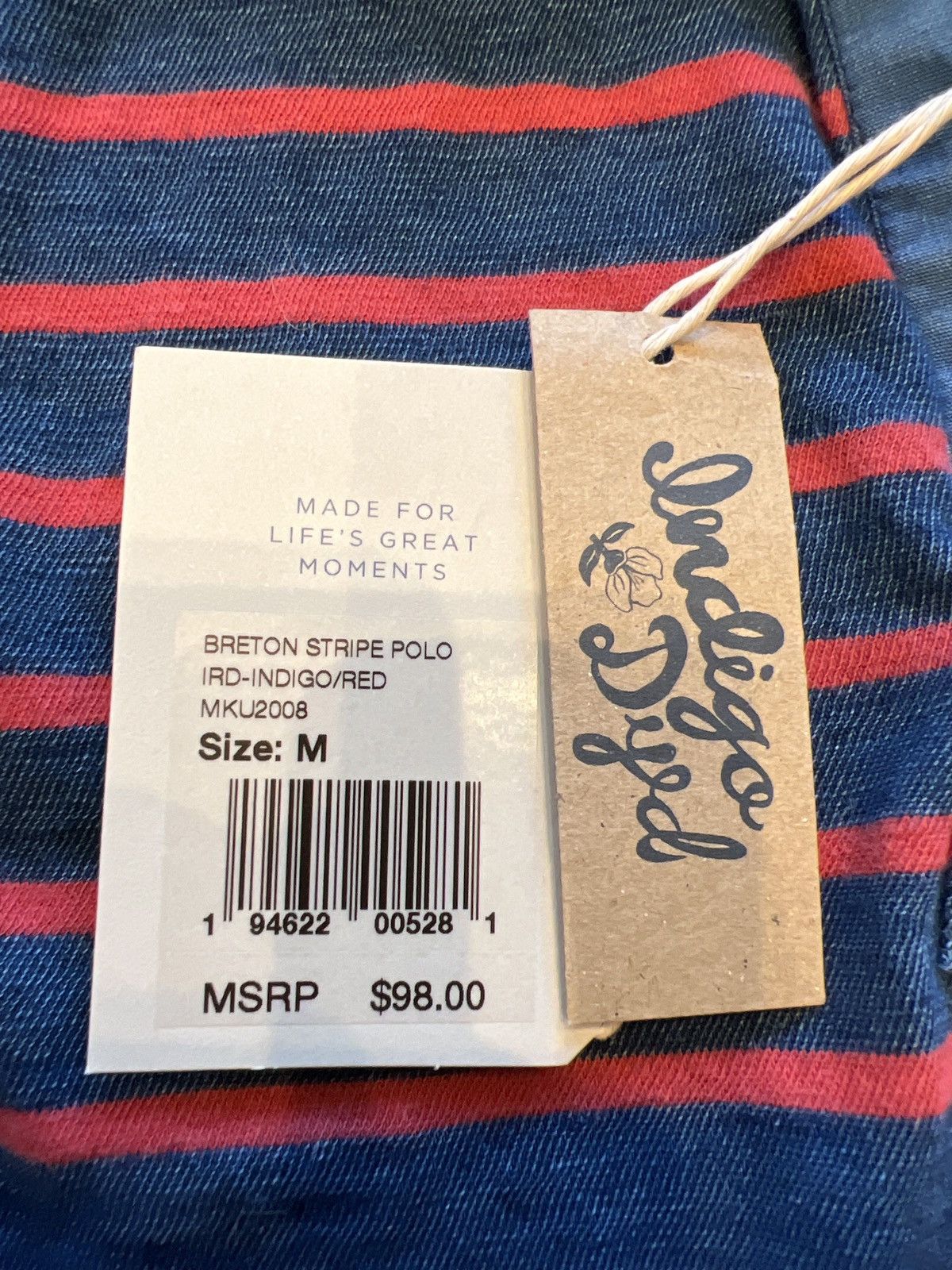 Faherty Breton Stripe Polo Size US M / EU 48-50 / 2 - 4 Thumbnail