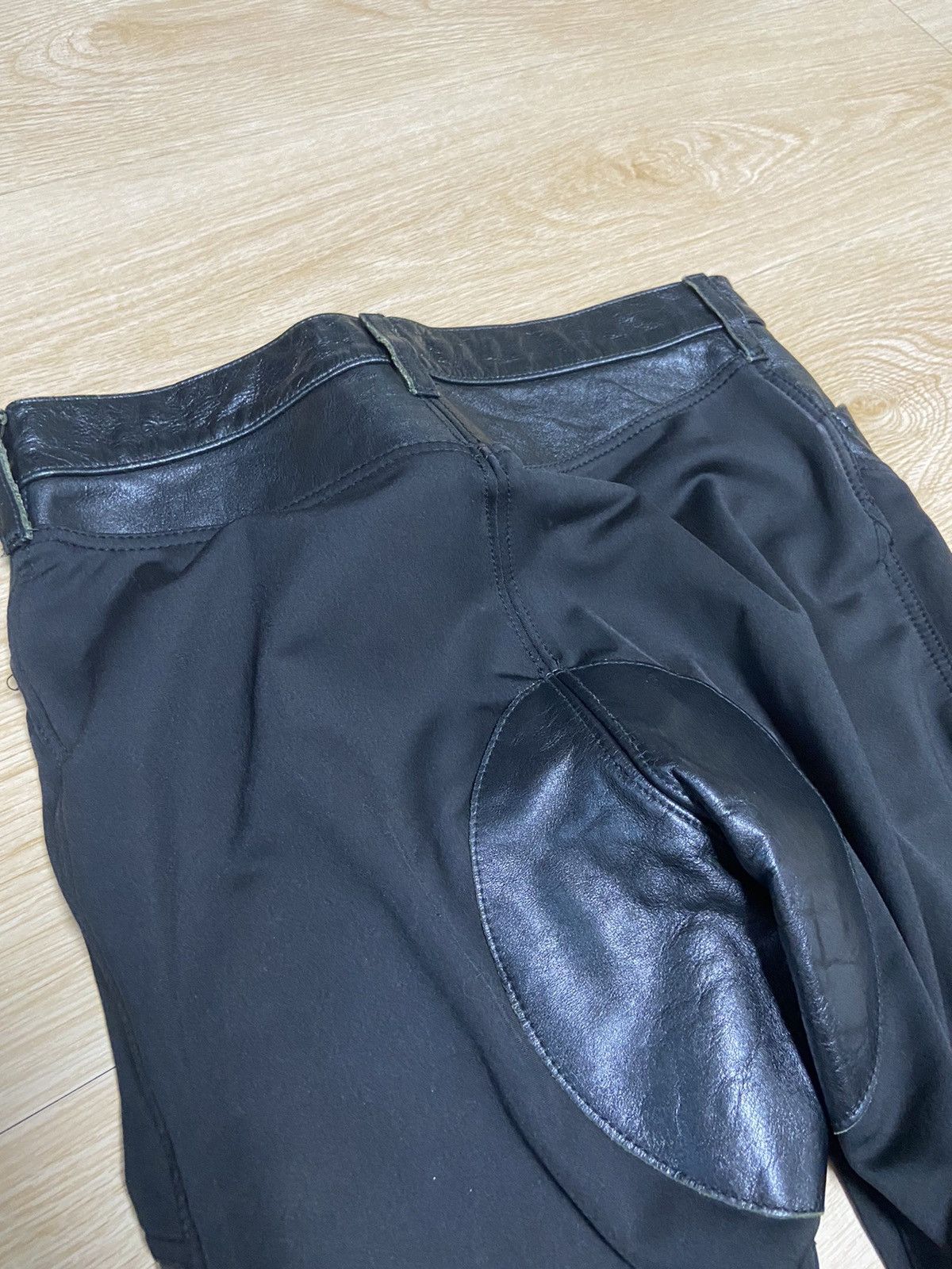 Comme des Garcons XS Junya Watanabe comme des garcons Leather panel pants Size US 26 / EU 42 - 6 Thumbnail
