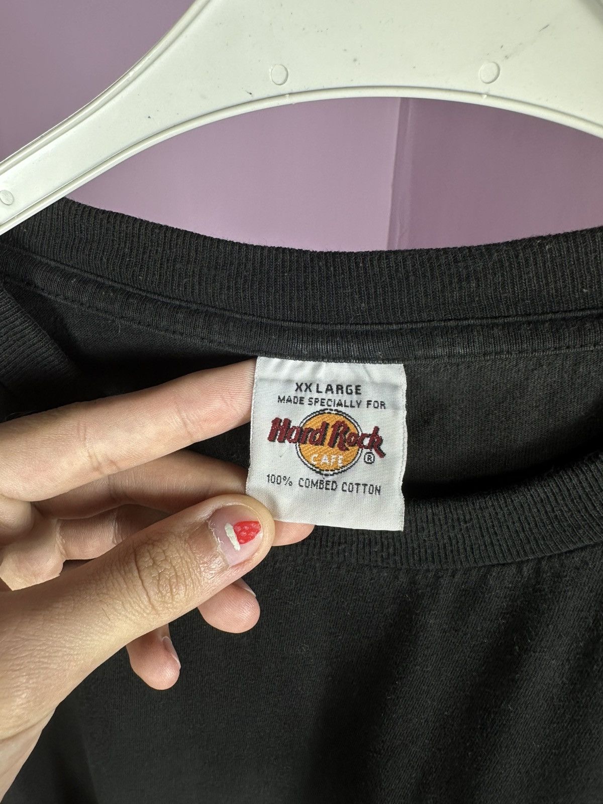Hard Rock Cafe Hard Rock Cafe Rome Vintage 90s T Shirt Promo Distressed Size US XXL / EU 58 / 5 - 13 Thumbnail