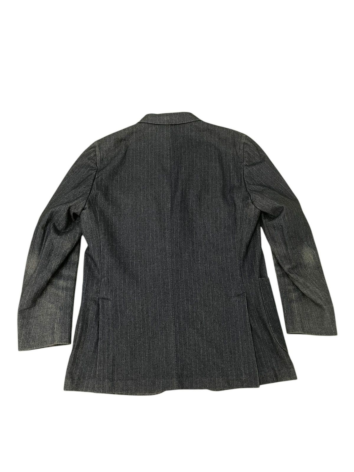 Boglioli Chore Jacket Boglioli Italy Wool Faded Striped 6🟩7 Size US M / EU 48-50 / 2 - 16 Thumbnail
