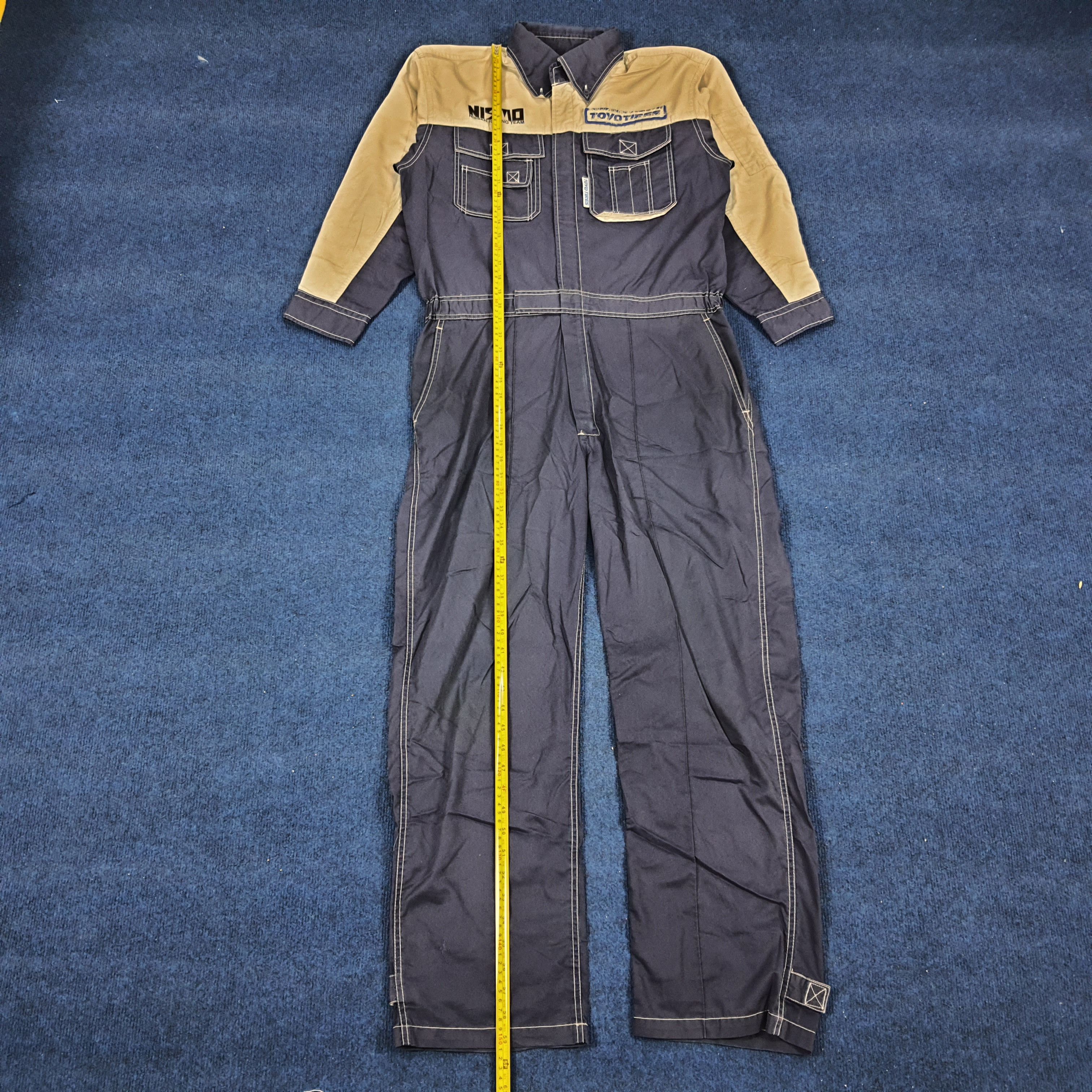 Japanese Brand × Vintage Vintage NISMO Nissan Racing Team Toyo Tires Worker Coverall Size US M / EU 48-50 / 2 - 8 Thumbnail