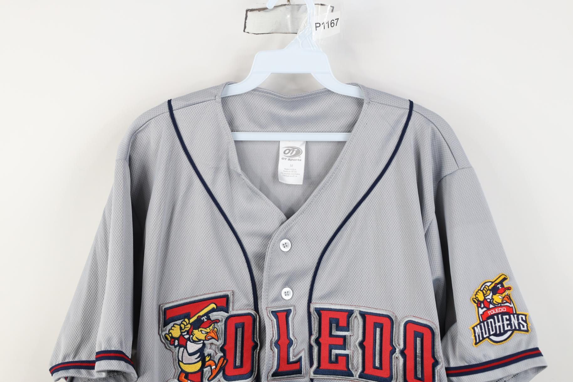 Vintage Vintage League Toledo Mud Hens Baseball Jersey Stitched USA Size US M / EU 48-50 / 2 - 2 Thumbnail