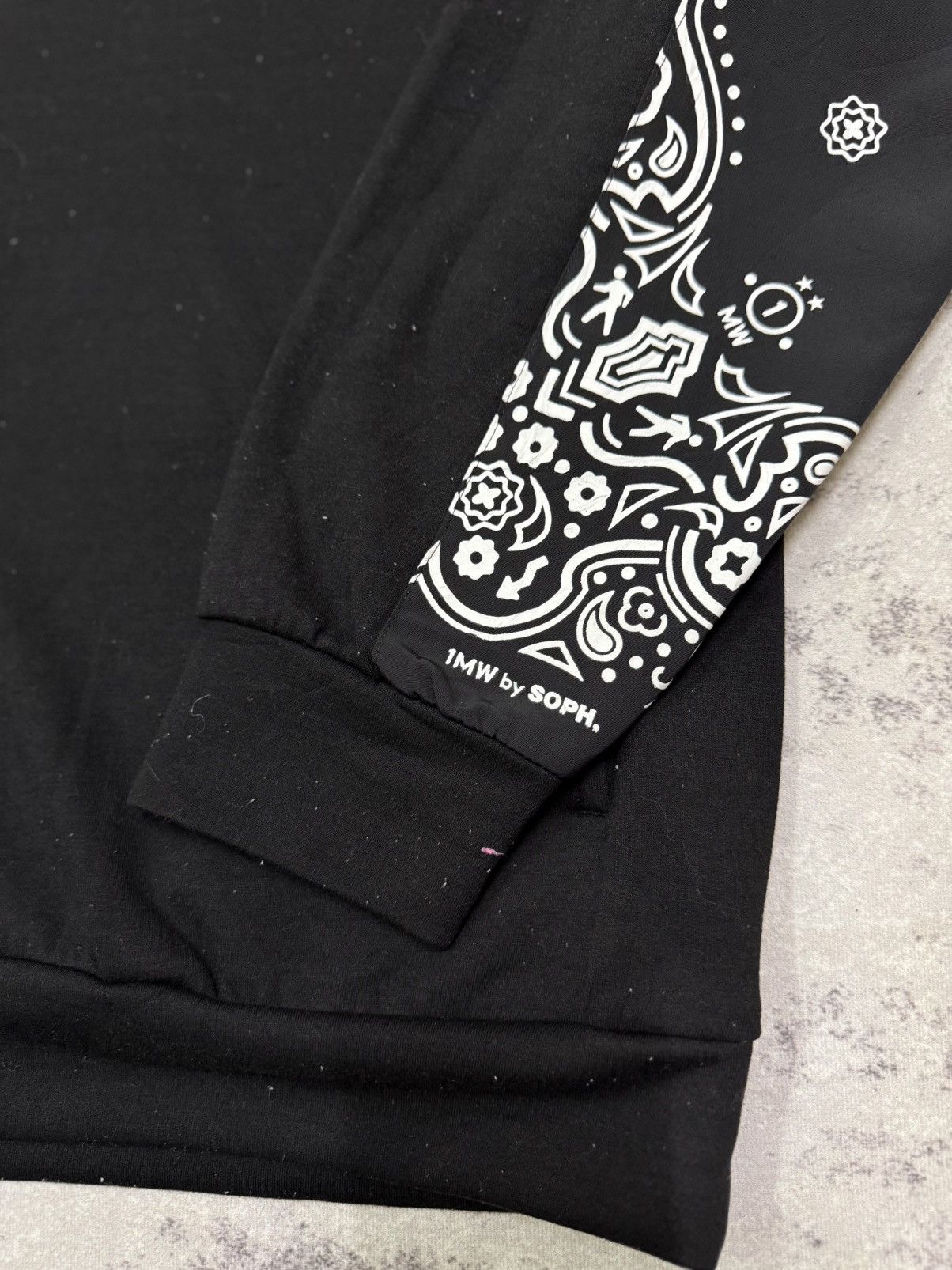 Sophnet. Gu X Sophnet Paisley Sleeve Pullover Sweater Hoodie Size US M / EU 48-50 / 2 - 5 Thumbnail