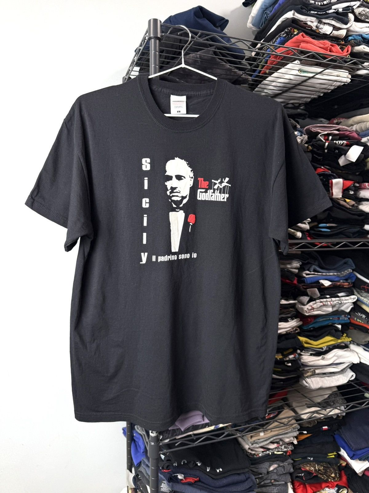 Vintage Vintage The God Father T Shirt Movie Tarantino Size US L / EU 52-54 / 3 - 1 Thumbnail