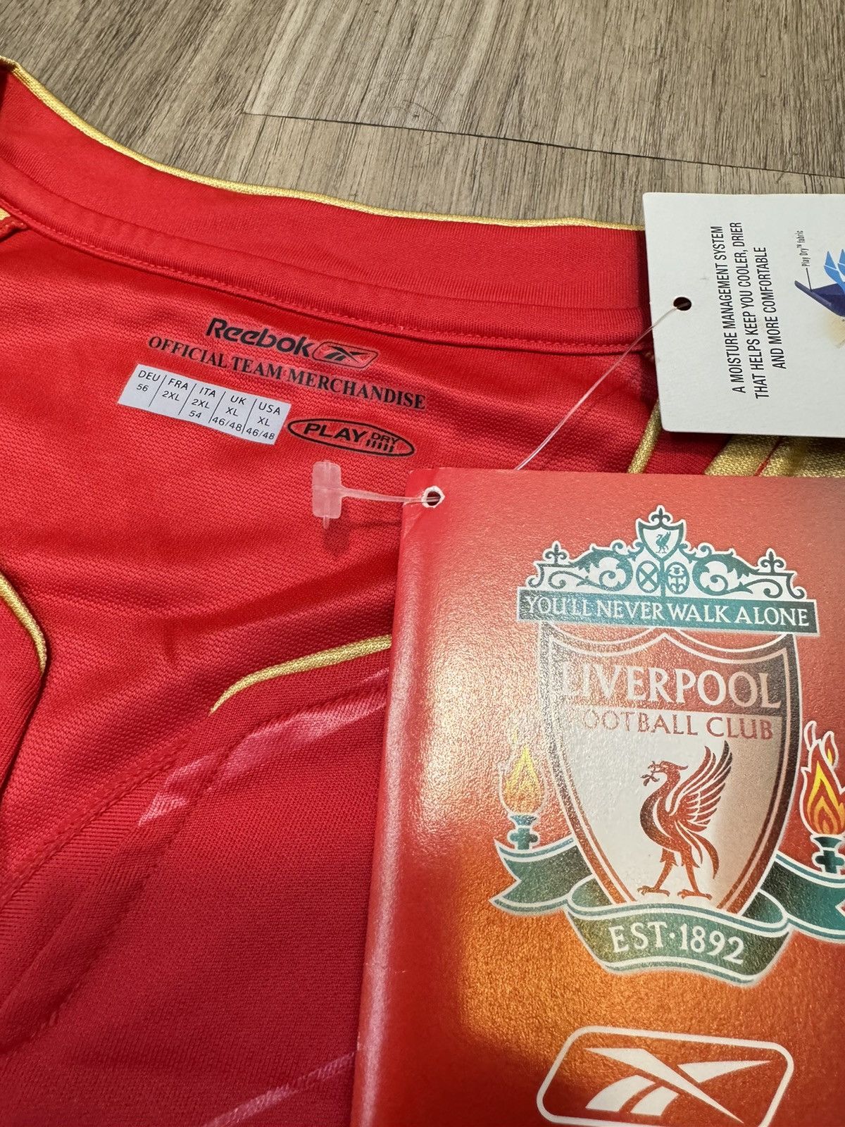 Other Liverpool 05/06 champion league home shirt (Bnwt) Size US XL / EU 56 / 4 - 9 Thumbnail