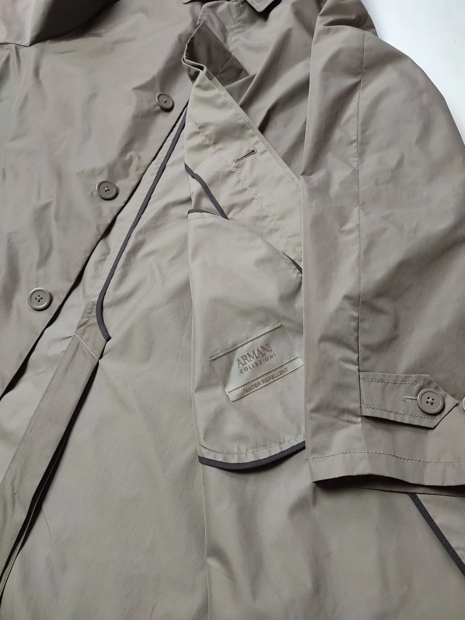 Armani Armani Collezioni Waterproof RainCoat Jacket Size US L / EU 52-54 / 3 - 20 Thumbnail