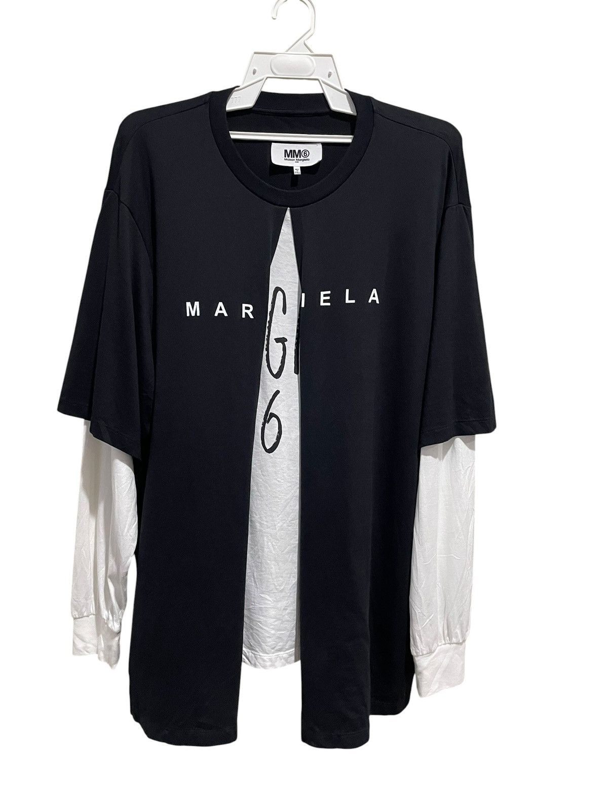 Maison Margiela MM6 Maison Margiela Double Layer Tee Size XL / US 12-14 / IT 48-50 - 1 Thumbnail