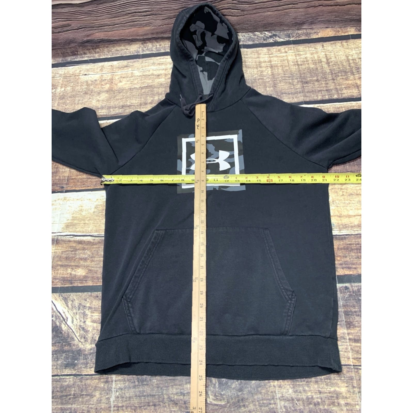 Under Armour Under Armour Hoodie Sweatshirt Pullover Black Mens Hooded Size Medium Size US M / EU 48-50 / 2 - 3 Thumbnail