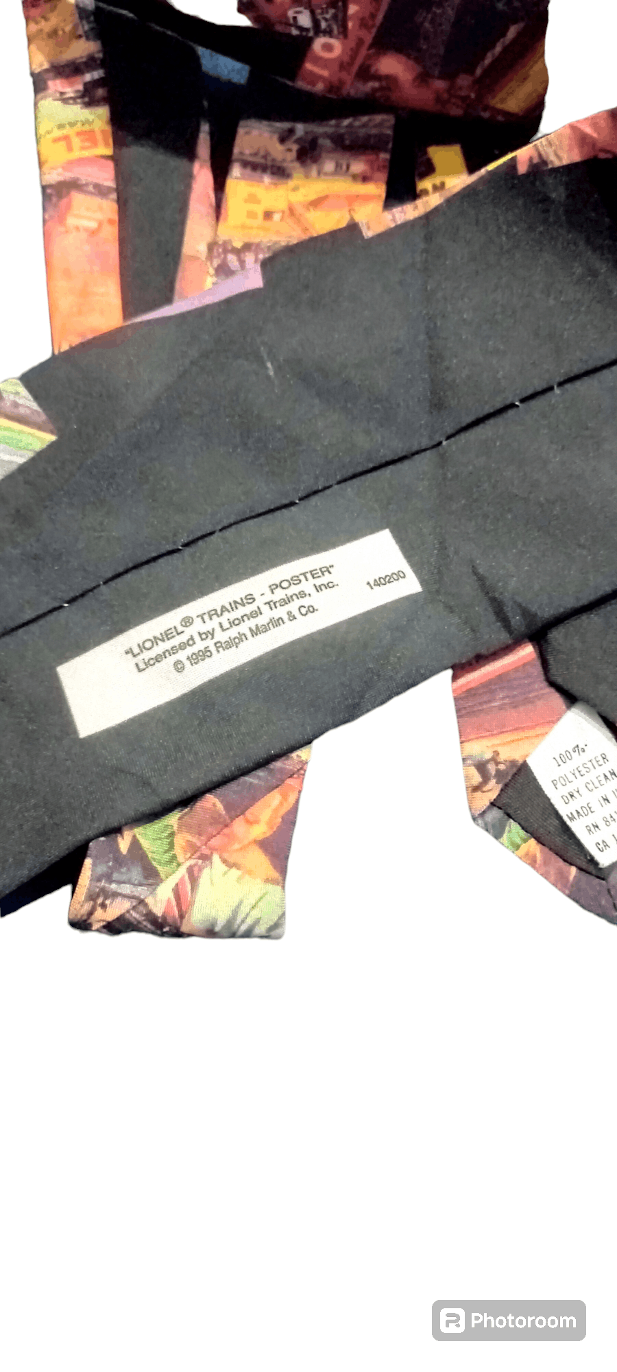 Ralph Marlin Vintage Ralph Marlin Lionel Trains Necktie Size ONE SIZE - 2 Thumbnail