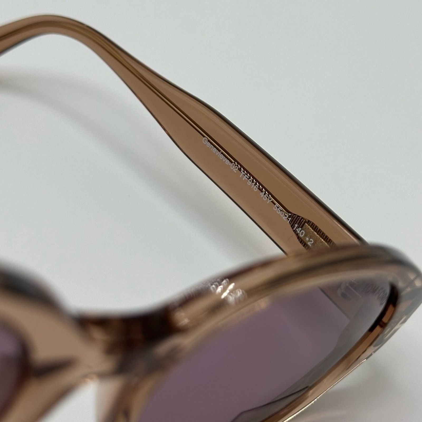 Tom Ford BRAND NEW TOM FORD Genevieve-02 FT0916/S 45Y Size ONE SIZE - 7 Thumbnail