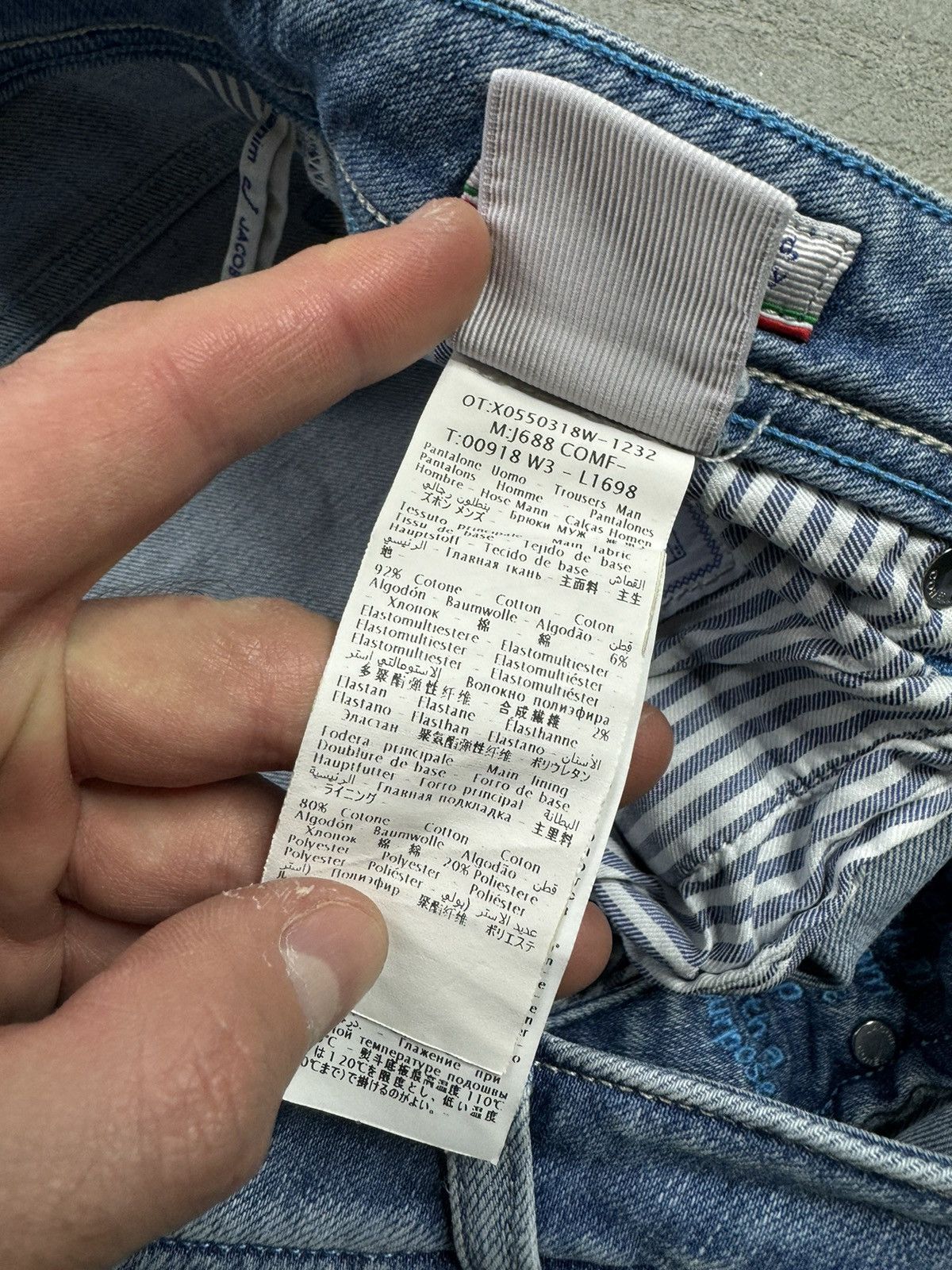 Jacob Cohen Rare Luxury Jeans Jacob Cohen Handmade Italy Size US 32 / EU 48 - 10 Thumbnail