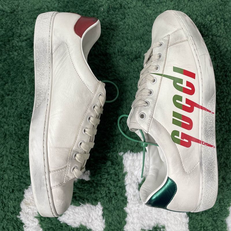 Gucci Gucci Ace Blade Sneakers for Men Size US 8 / EU 41 - 5 Thumbnail