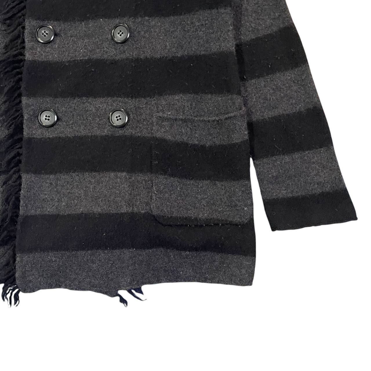 gomme Gomme High Neck Double Breasted Wool Coat Size M / US 6-8 / IT 42-44 - 4 Thumbnail