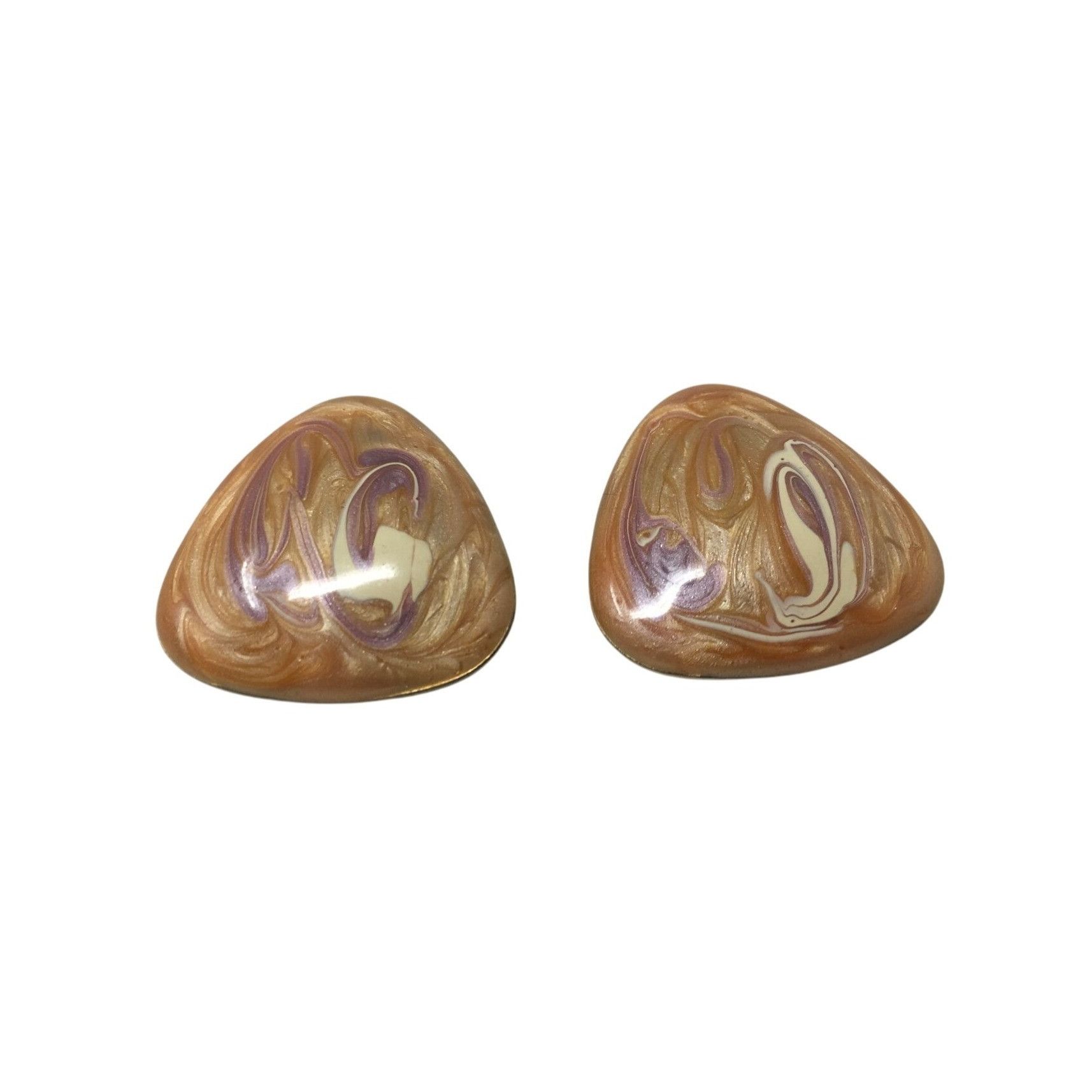 Other Women's Beautiful Triangle Shaped Swirl Design Earrings Size ONE SIZE - 12 Thumbnail