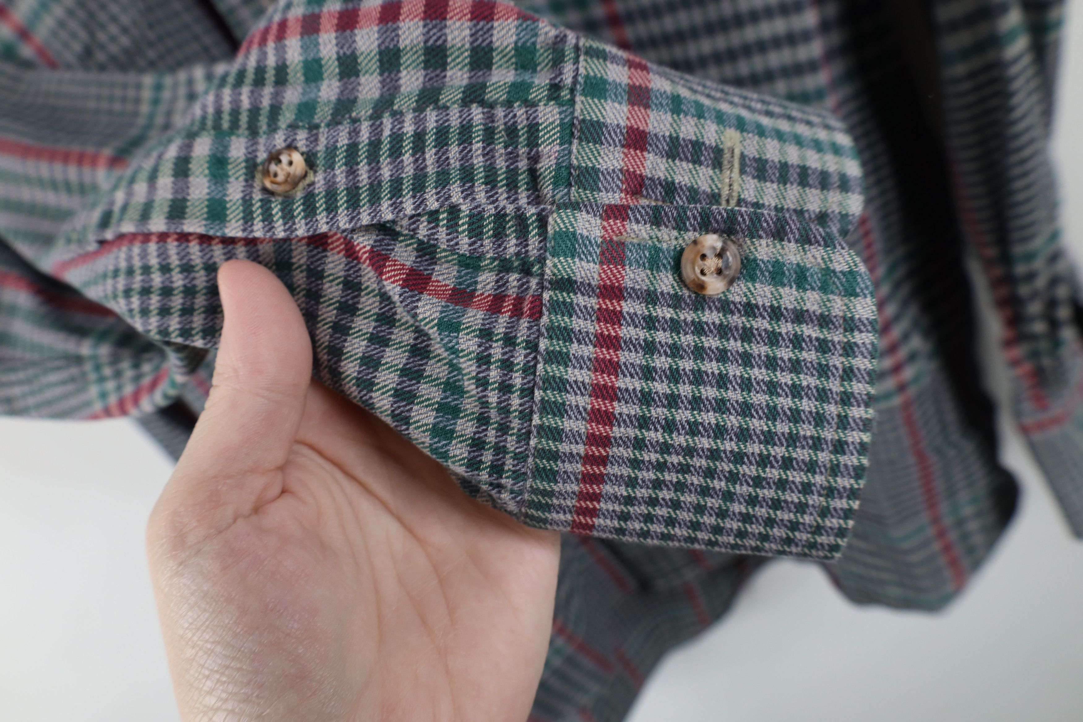 Brooks Brothers Vintage 80s 90s Brooks Brothers Flannel Button Down Shirt Size US M / EU 48-50 / 2 - 5 Thumbnail