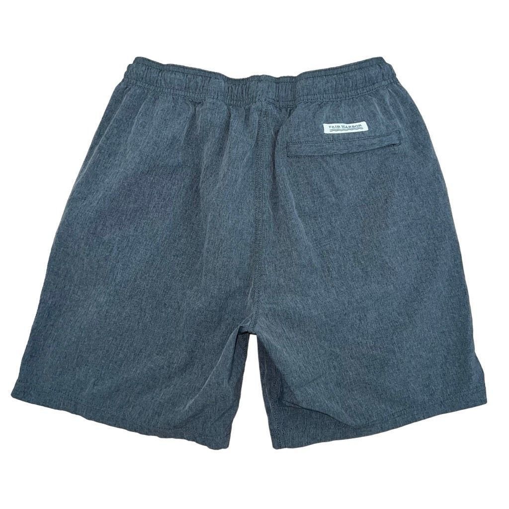 Carbon Fair Harbor Charcoal Gray 7.5" Linerless Shorts | Recycled Material | Men’s Medium | Stretch Comfort Swim Trunk Size US 36 / EU 52 - 1 Thumbnail
