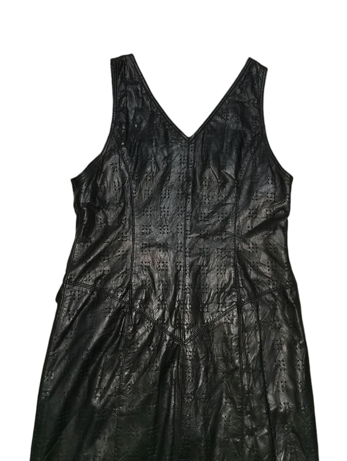 Designer × Japanese Brand × Leather Cizenne Leather Dress Size XS / US 0-2 / IT 36-38 - 7 Thumbnail
