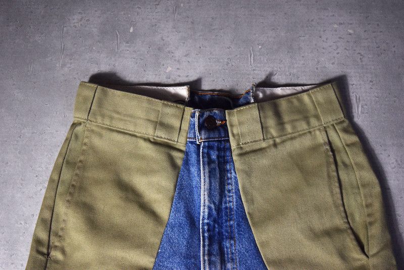 Dickies × Japanese Brand dickies denim remake pants 0-28-375 Size 27" / US 4 / IT 40 - 4 Thumbnail