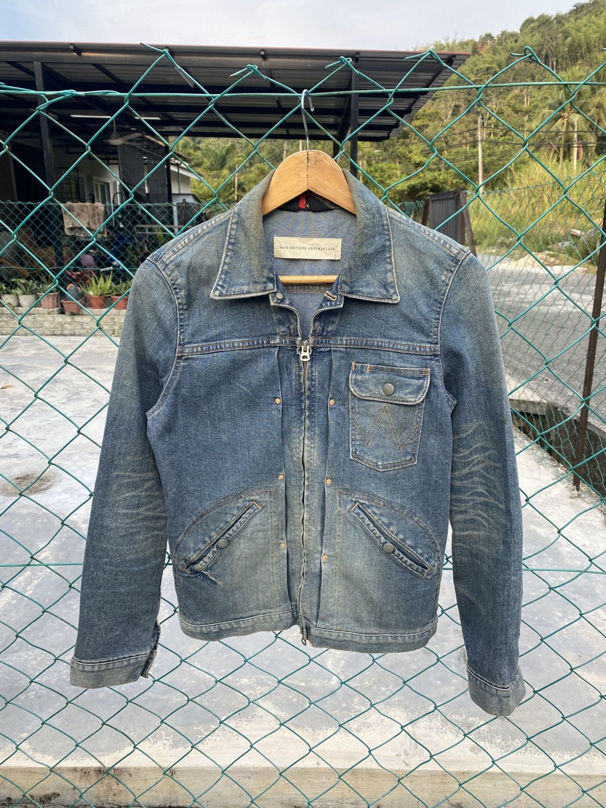 NANO universe Nano Universal X Wrangler trucker jacket Size M / US 6-8 / IT 42-44 - 1 Thumbnail