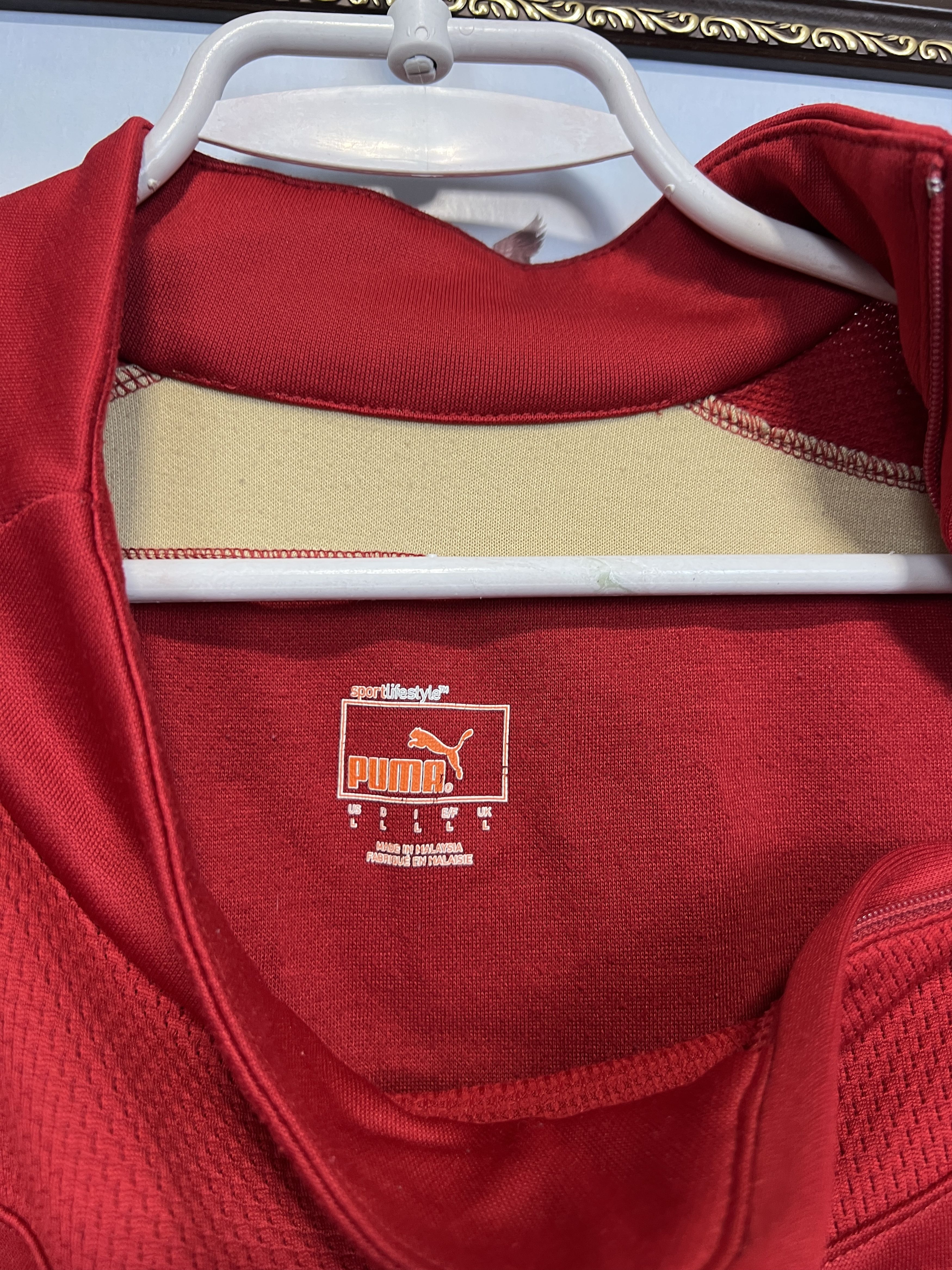 Puma Italy Football Player Issue Train Sweatshirt Jacket Maglia Size US L / EU 52-54 / 3 - 8 Thumbnail
