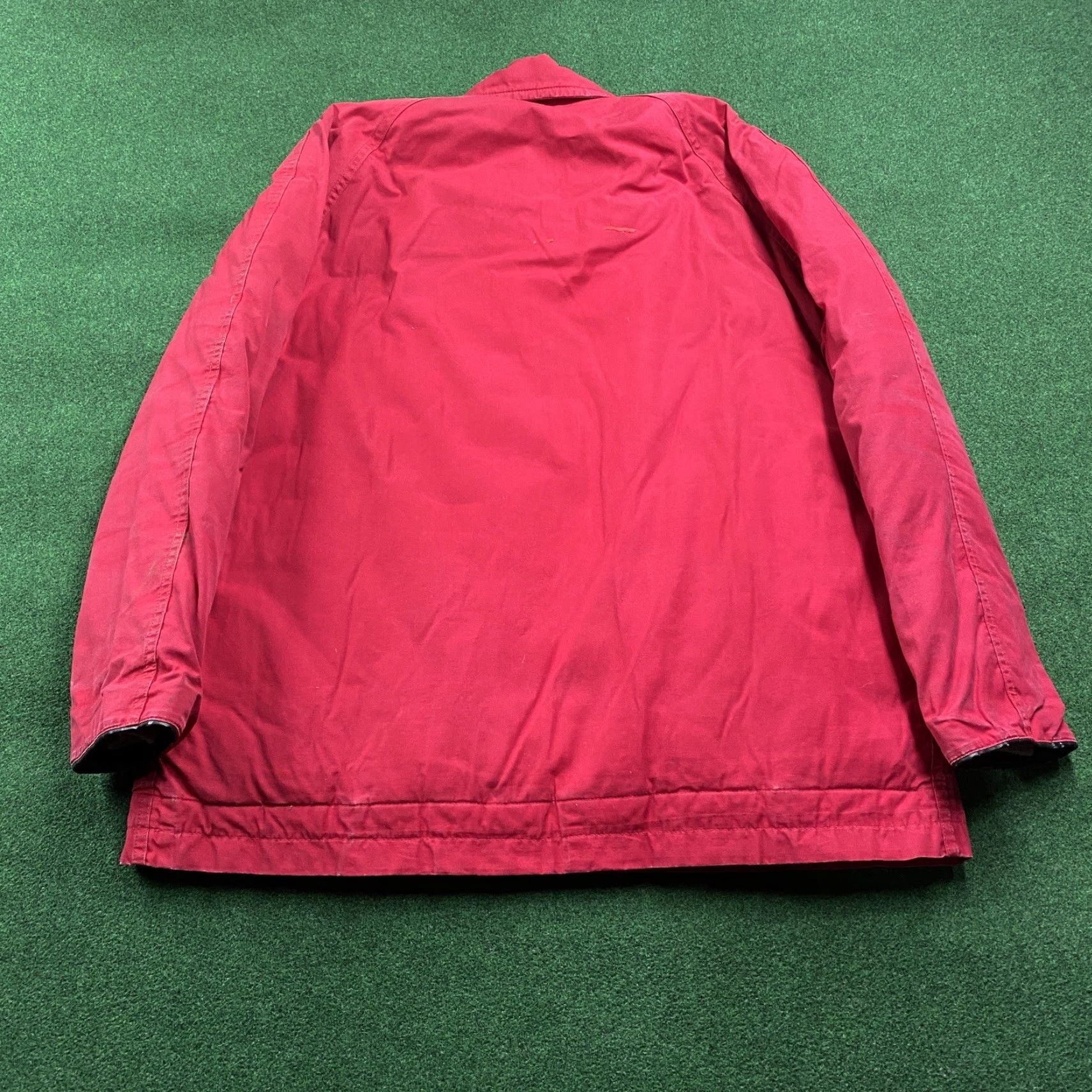 Vintage VINTAGE Unbranded Puffer Jacket Mens XL Red 50S Goose Down Quilted Parka Coat USA Jacket Size US XL / EU 56 / 4 - 3 Thumbnail