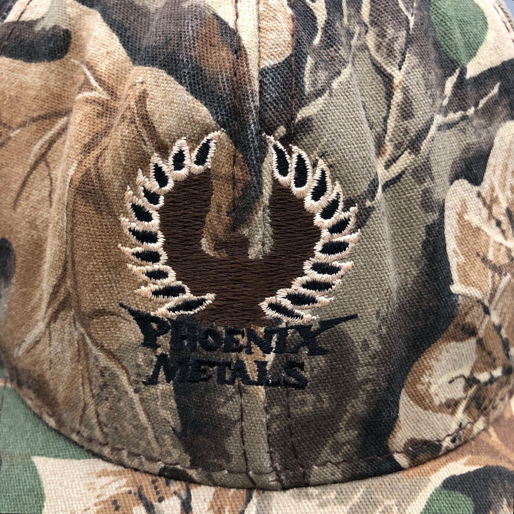 Bally Vintage Camouflage Trucker Hat Cap Snapback Brown Base Ball Hunting Phoenix 90s Y2K Men Adjustable Twill Hat Mens Size ONE SIZE - 3 Thumbnail