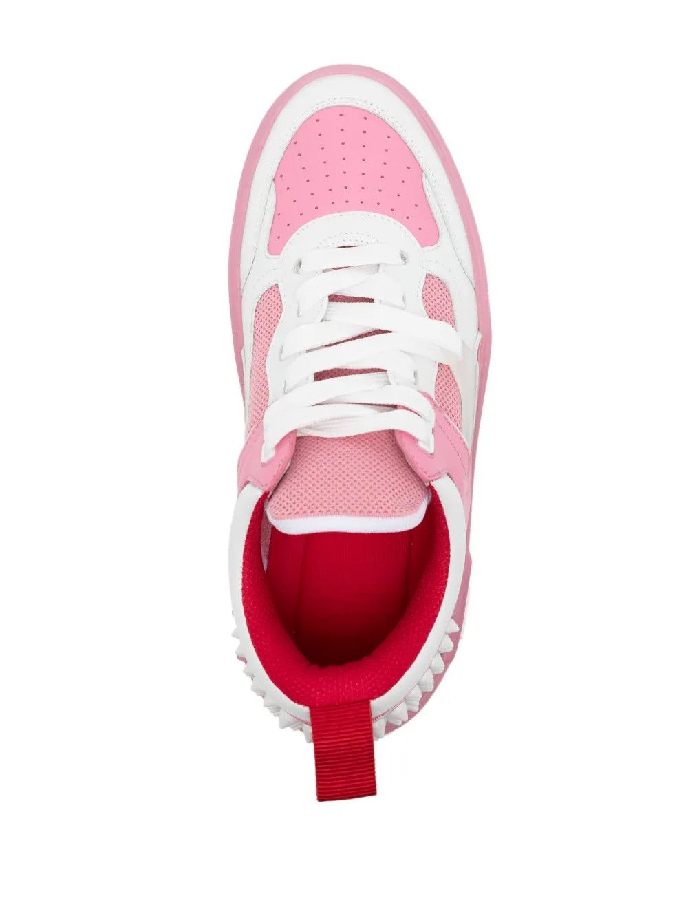 Christian Louboutin o1bcso1str0825 Astroloubi Sneakers in Pink/Off White Size US 9 / IT 39 - 3 Thumbnail