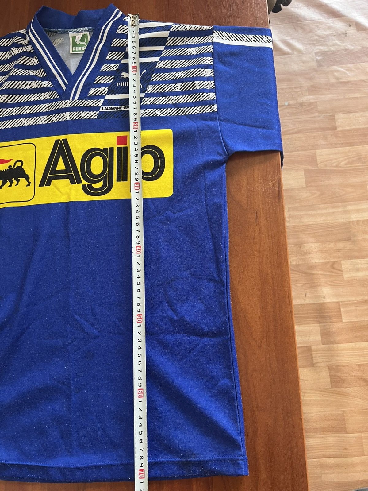 Puma 1991/92 LAUSANNE-SPORT HOME SOCCER JERSEY FOOTBALL SHIRT Size US S / EU 44-46 / 1 - 20 Thumbnail
