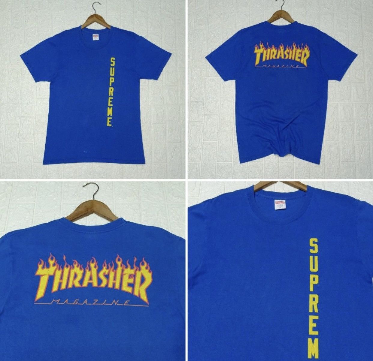 Supreme × Thrasher FIRE 🔥 Supreme x Trasher MAGAZINE FLAME DESIGN Size US M / EU 48-50 / 2 - 5 Thumbnail