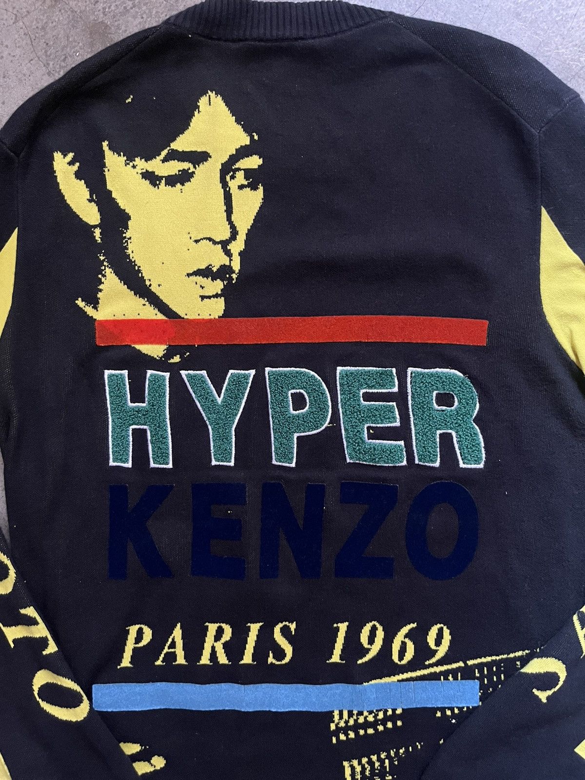 Kenzo SS18 Kenzo Paris Ryuichi Sakamoto Crewneck Sweater RUNWAY Size US S / EU 44-46 / 1 - 9 Thumbnail