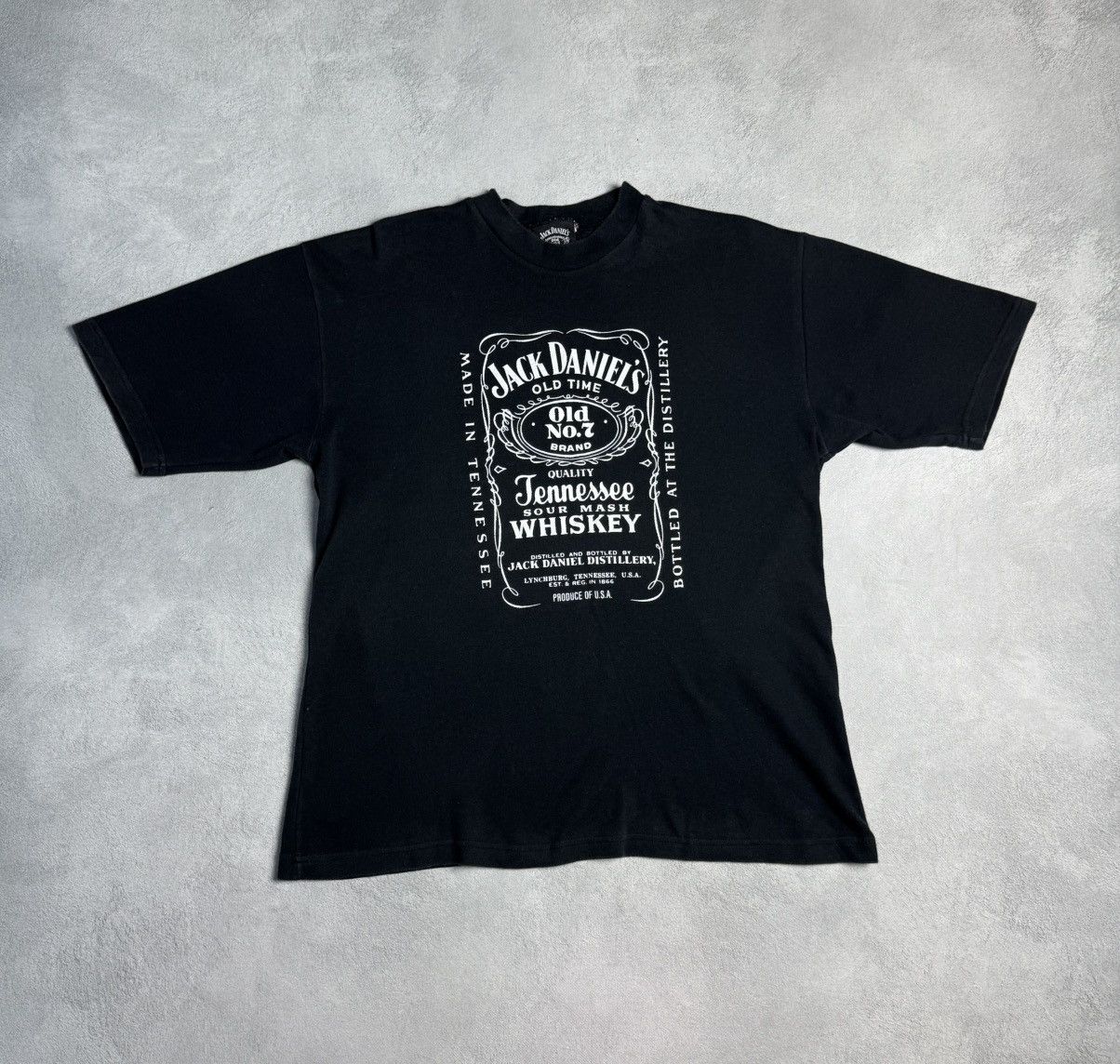 Vintage Vintage Jack Daniel’s Tennessee Whiskey Old No 7 T-Shirt Size US M / EU 48-50 / 2 - 1 Thumbnail