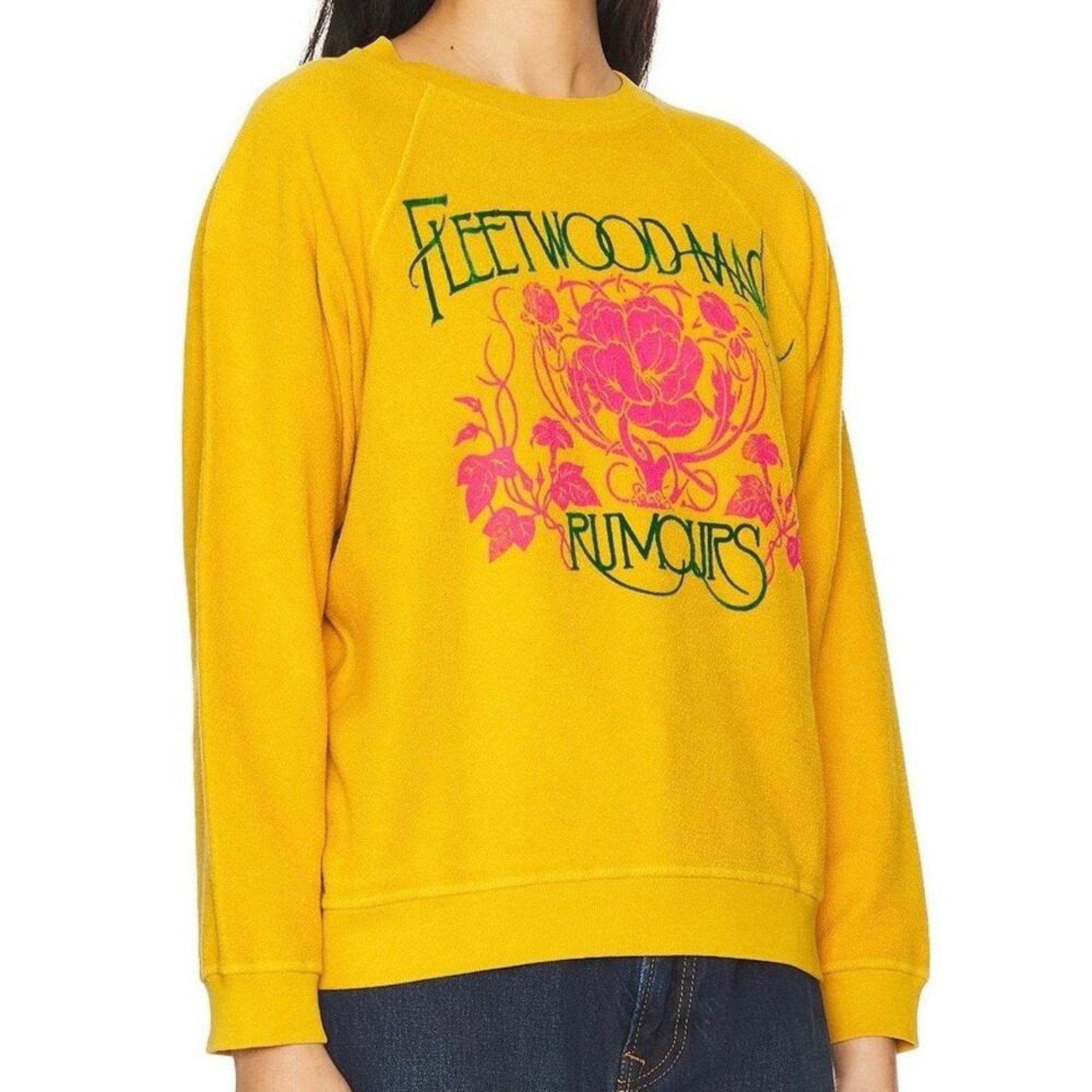 Daydreamer DAYDREAMER Fleetwood Mac Floral Reverse Sweatshirt Size M Size M / US 6-8 / IT 42-44 - 5 Thumbnail