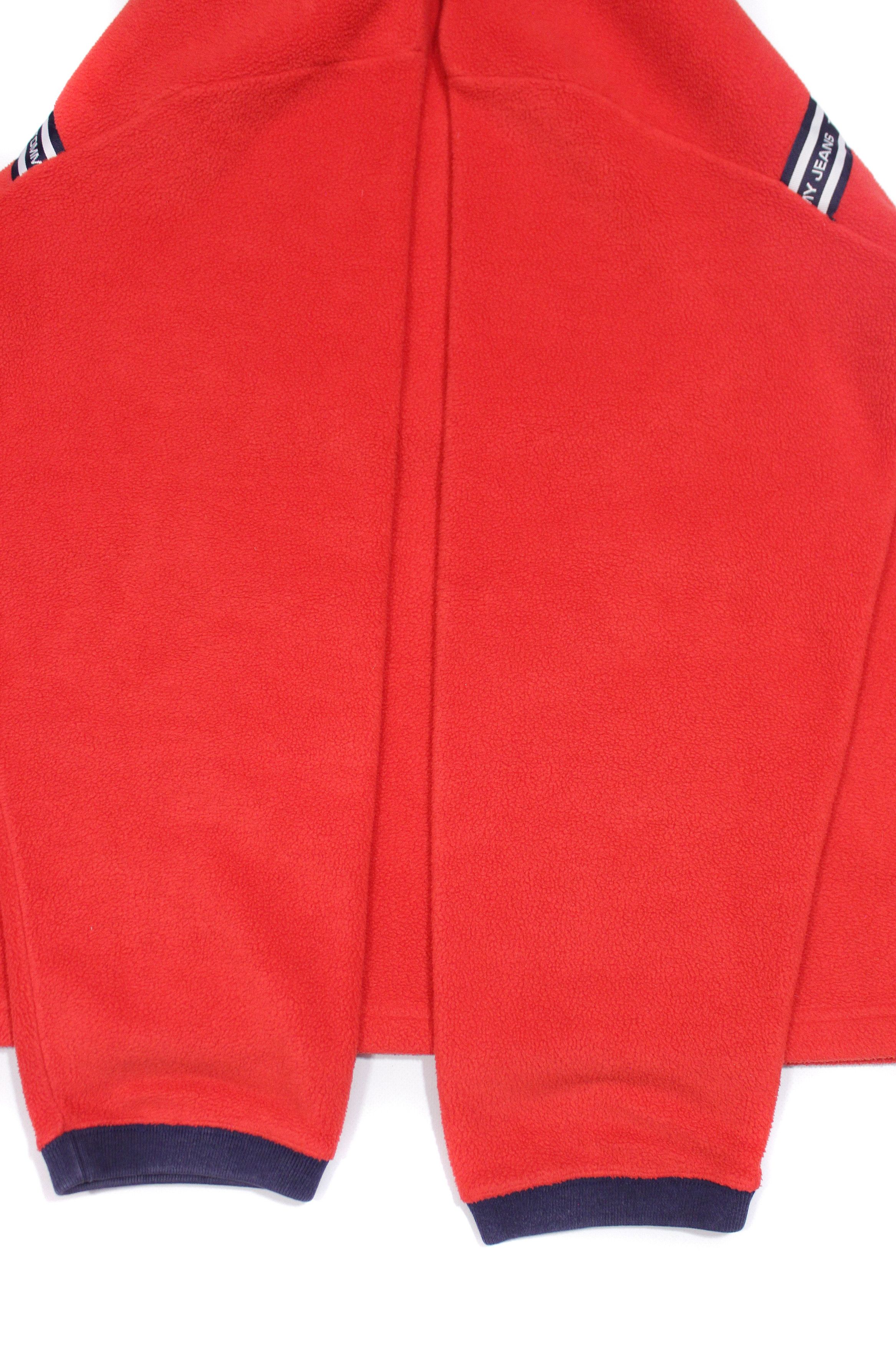 Tommy Hilfiger 90S Logo Fleece Sweatshirt Size US L / EU 52-54 / 3 - 6 Thumbnail