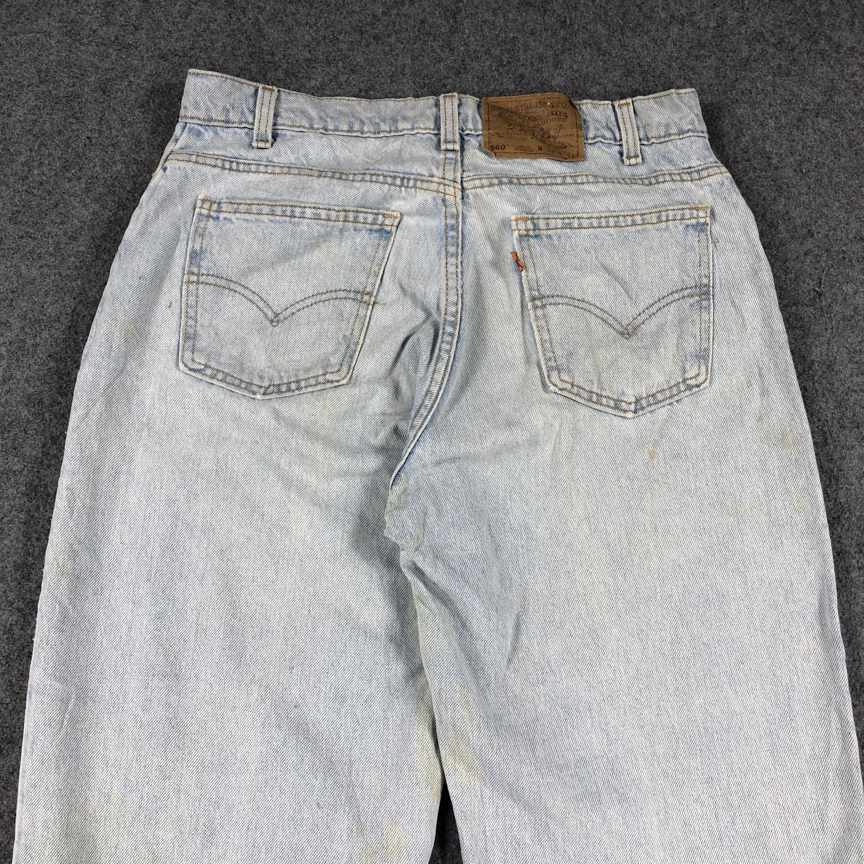 Levi's Vintage Levis Jeans 560 Orange Tab-JM642 Size US 32 / EU 48 - 6 Thumbnail