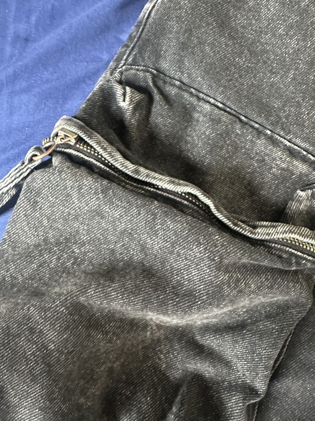 Zara Utility Pocket Jeans Size US 29 - 2 Thumbnail