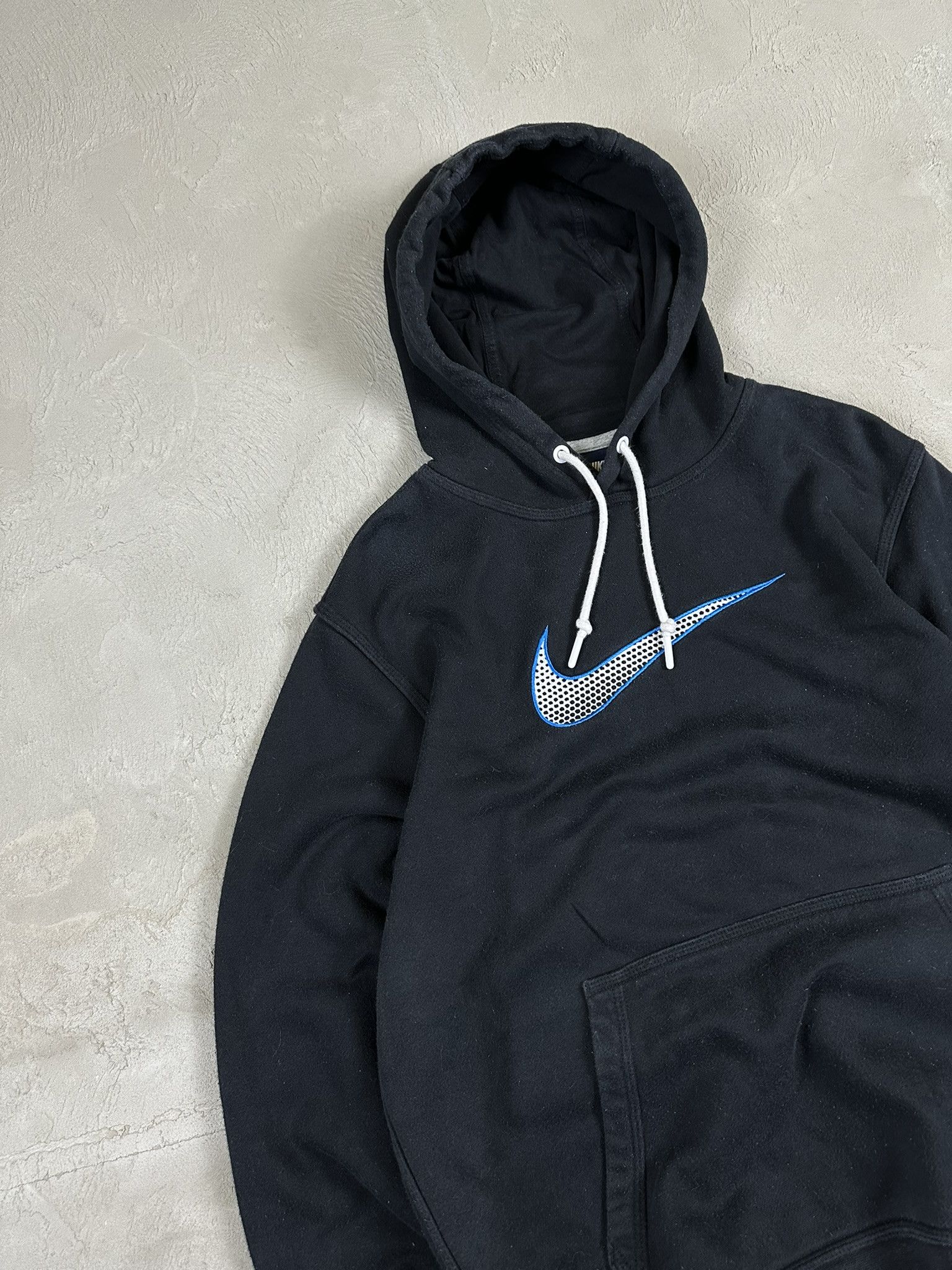 Nike Vintage Y2k Nike Centre Swoosh Logo Boxy Sweatshirt Hoodie Size US M / EU 48-50 / 2 - 6 Thumbnail
