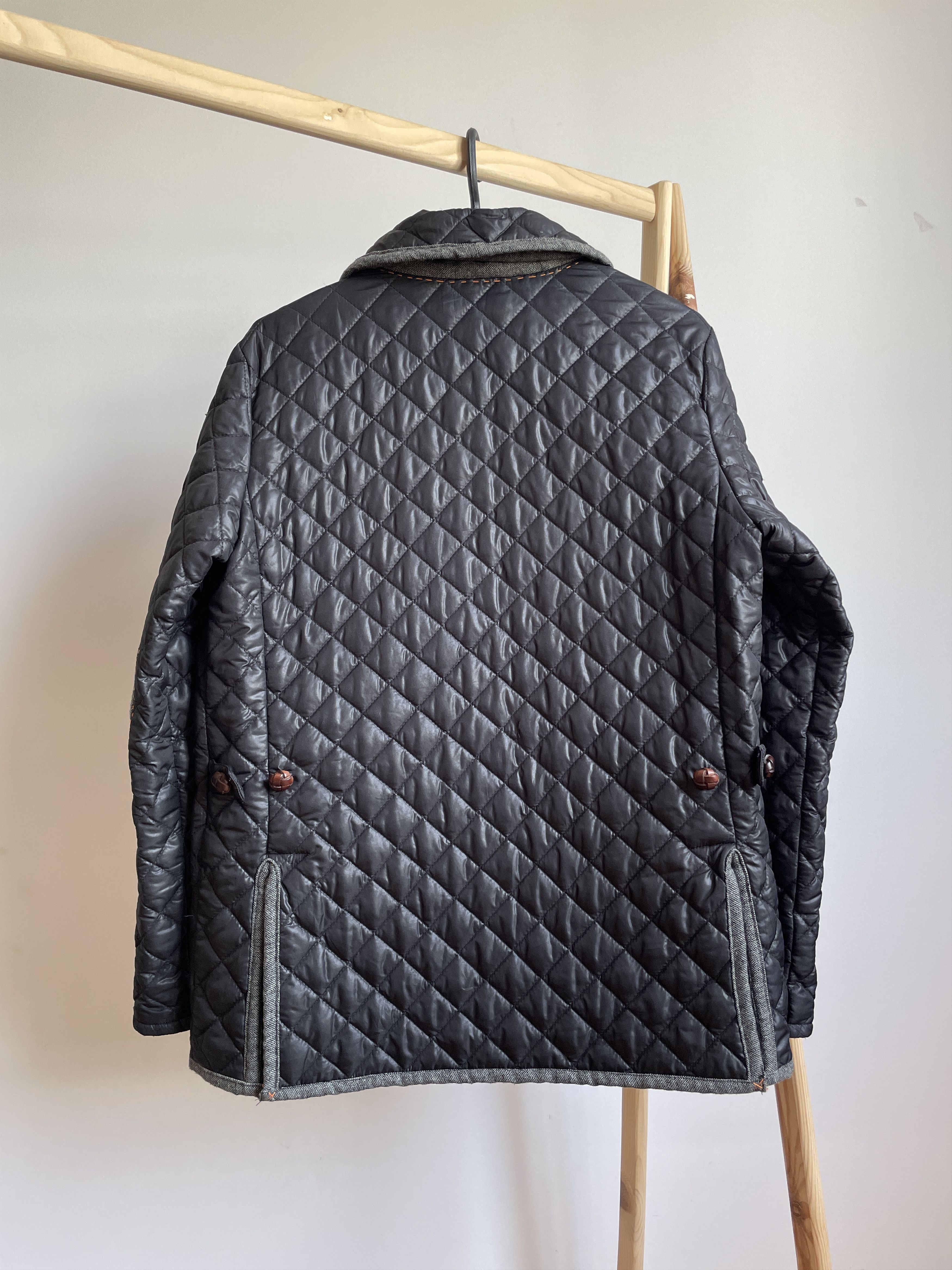 Other Holland Esquire Shawl Collar Quilted Jacket Size S Size US S / EU 44-46 / 1 - 2 Thumbnail