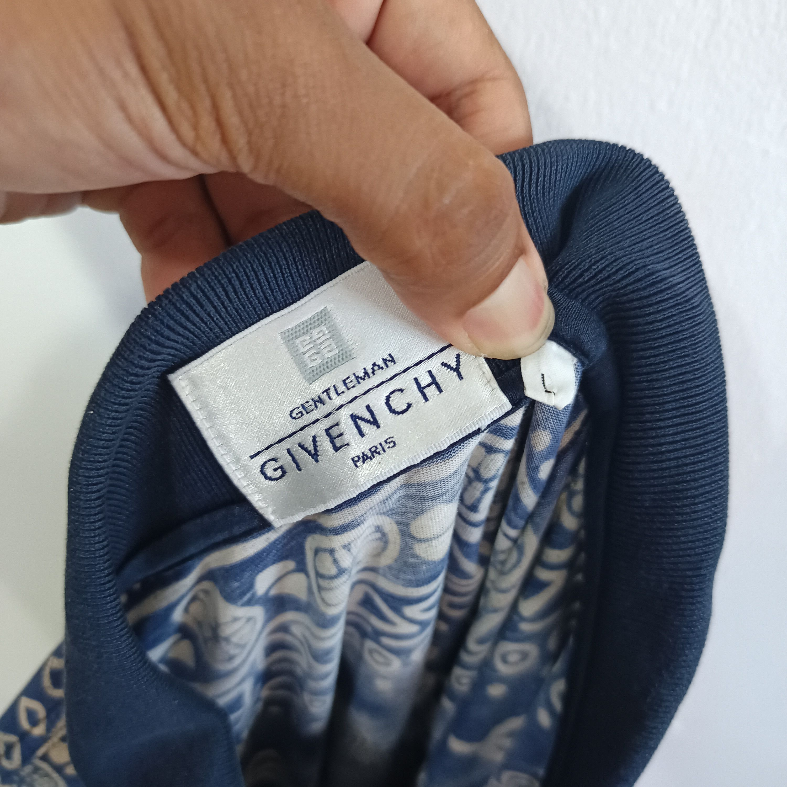 Givenchy 90s Givenchy Nautical Pattern Polo Shirts Size US XL / EU 56 / 4 - 5 Thumbnail