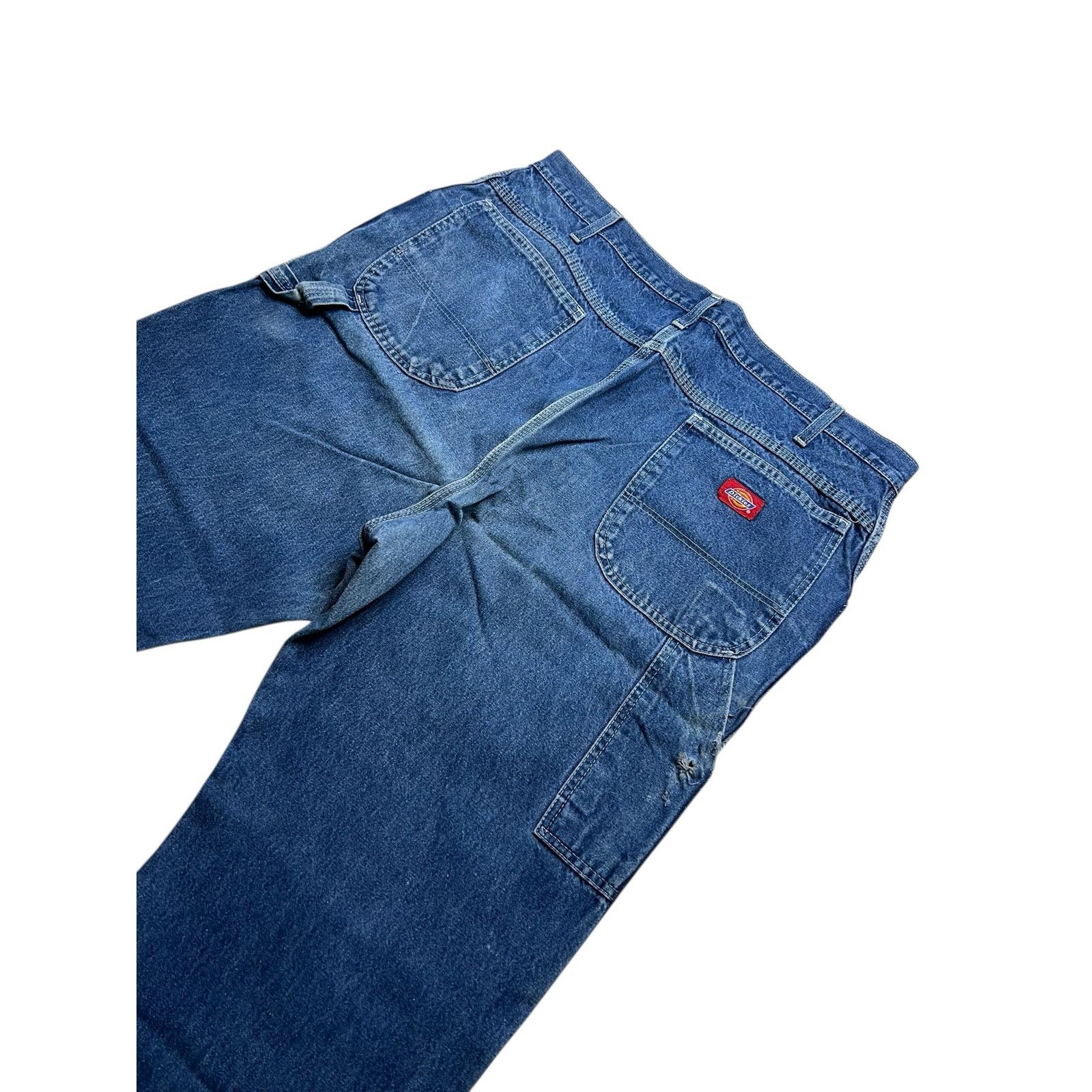 Dickies Vintage 80s Dickies Carpenter Workwear Jeans Distressed 40 Size US 40 / EU 56 - 12 Thumbnail