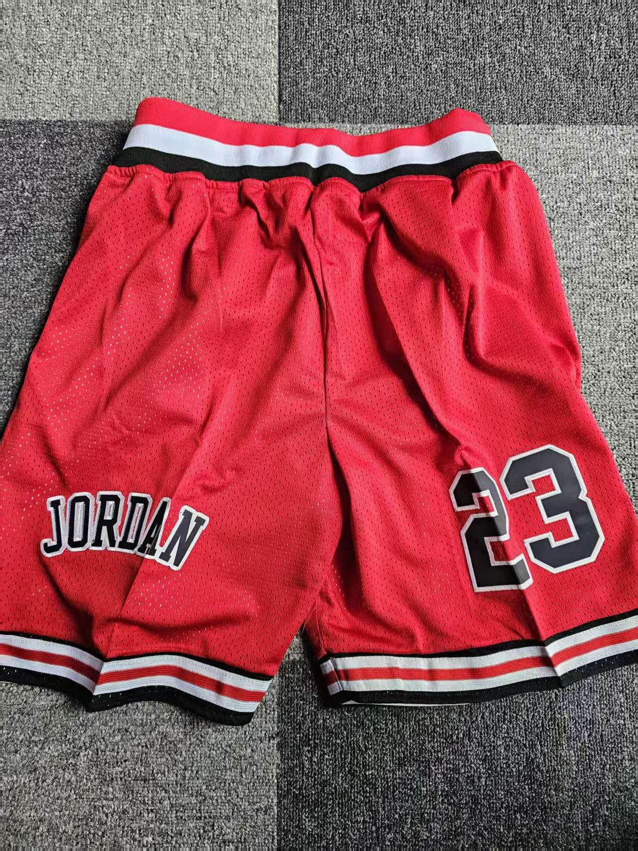 NBA Bulls #23 Michael Jordan Short With Pocket Large Size Size US 36 / EU 52 - 2 Thumbnail