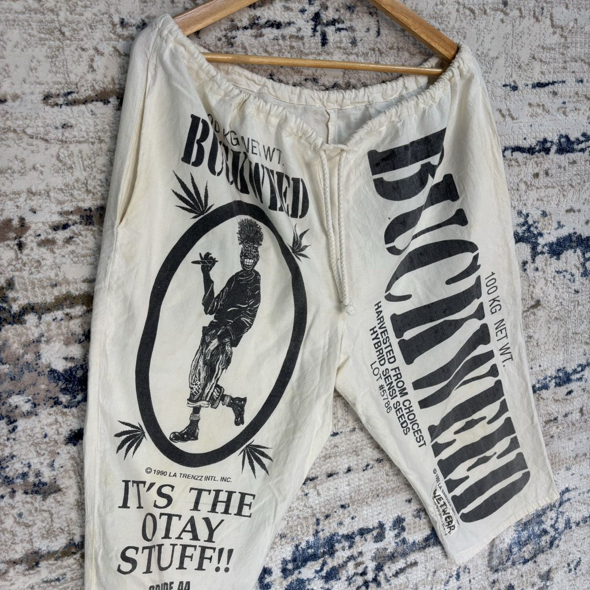 Vintage 1990 LA TRENZZ INTL. INC Drawstring cotton Short Pants Size US 40 / EU 56 - 9 Thumbnail