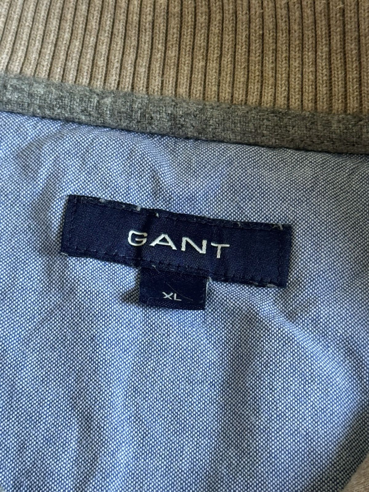 Gant Gant XL/size sweater jumper pullover 1/4 zip knit Size US XL / EU 56 / 4 - 5 Thumbnail