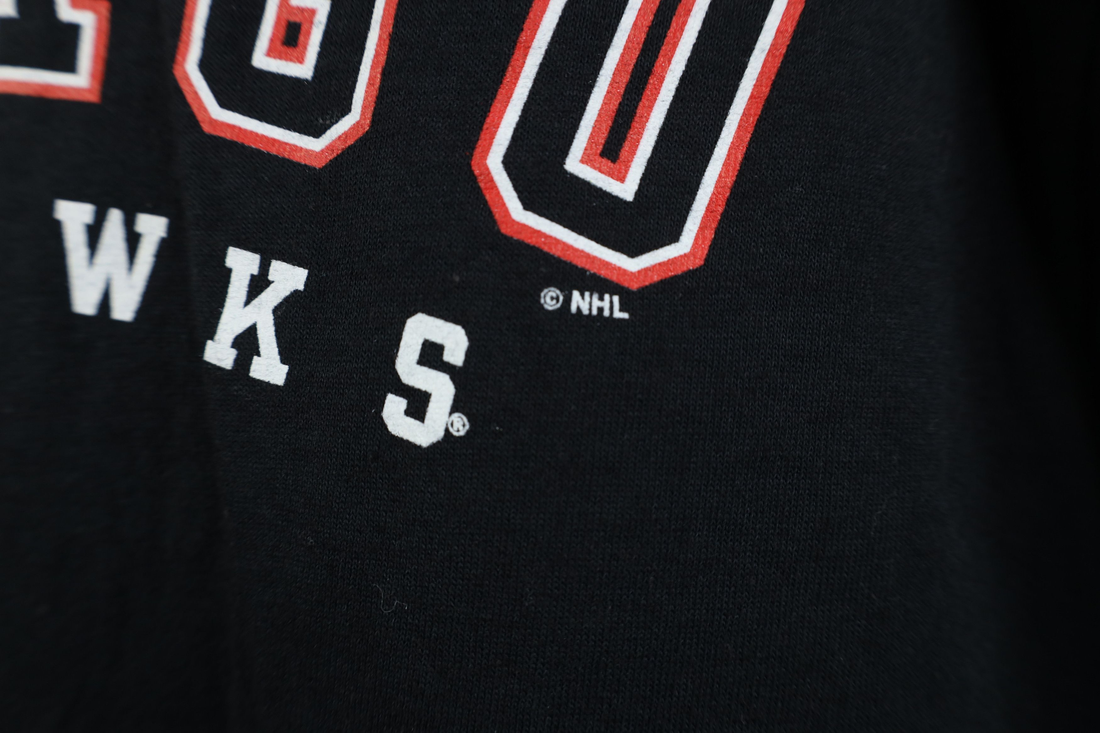 Vintage Vintage 90s Chicago Blackhawks Hockey Long Sleeve T-Shirt Size US M / EU 48-50 / 2 - 6 Thumbnail