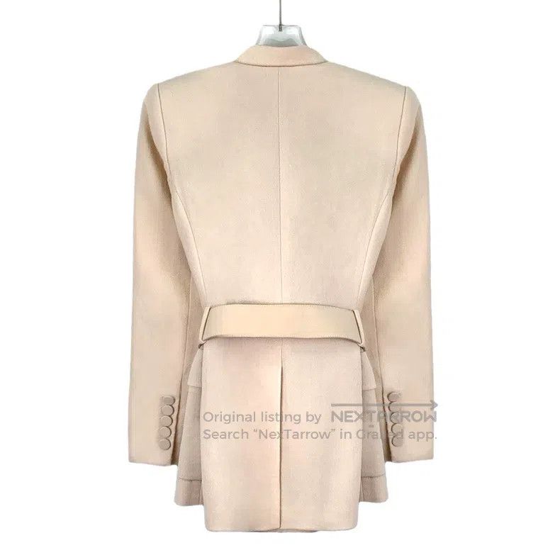Gucci Gucci 23 apricot-coloured wool single-breasted long-sleeve Size XS / US 0-2 / IT 36-38 - 2 Thumbnail