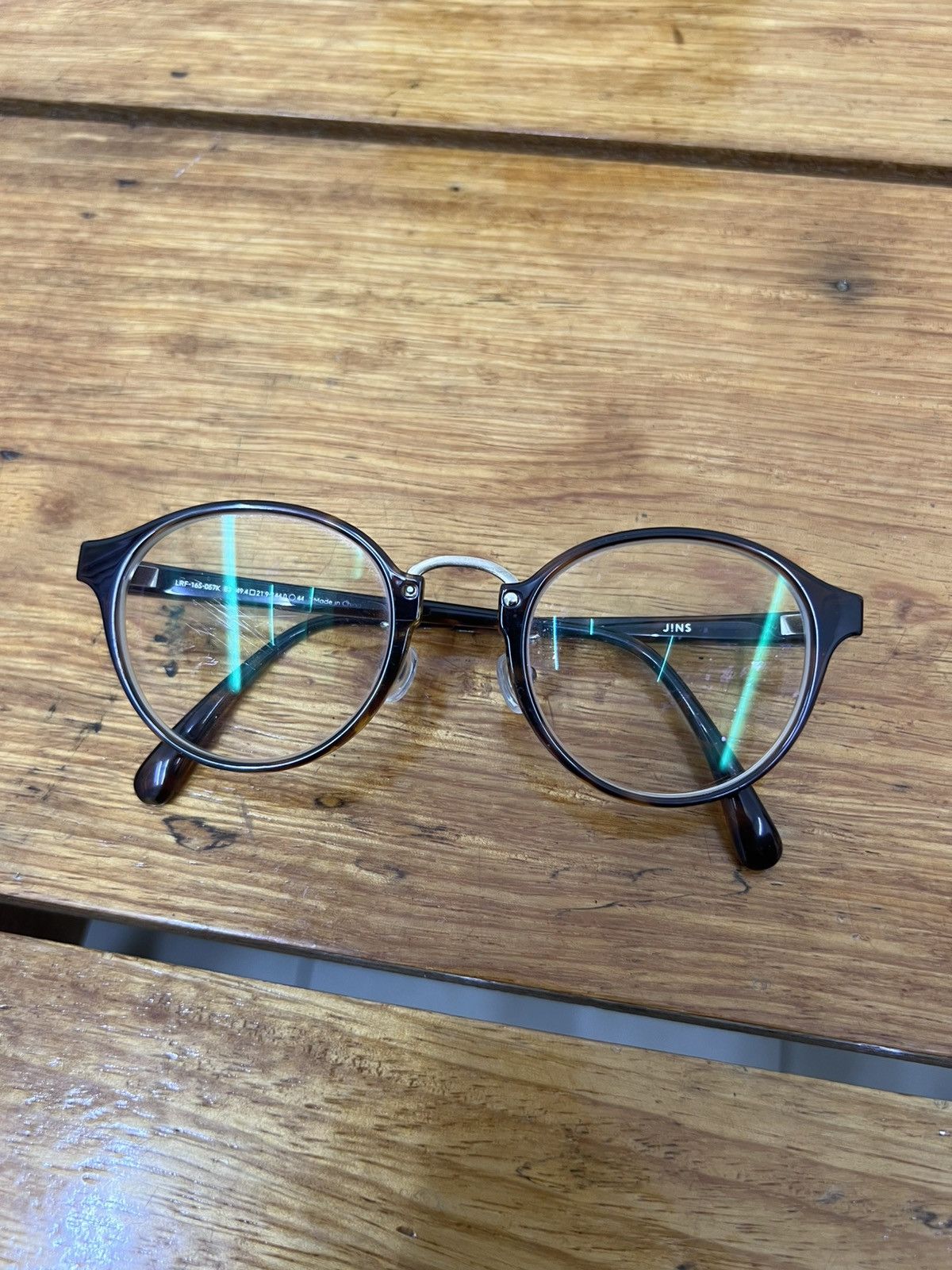 JINS Japanese Brand JINS Round Glasses Size ONE SIZE - 1 Thumbnail