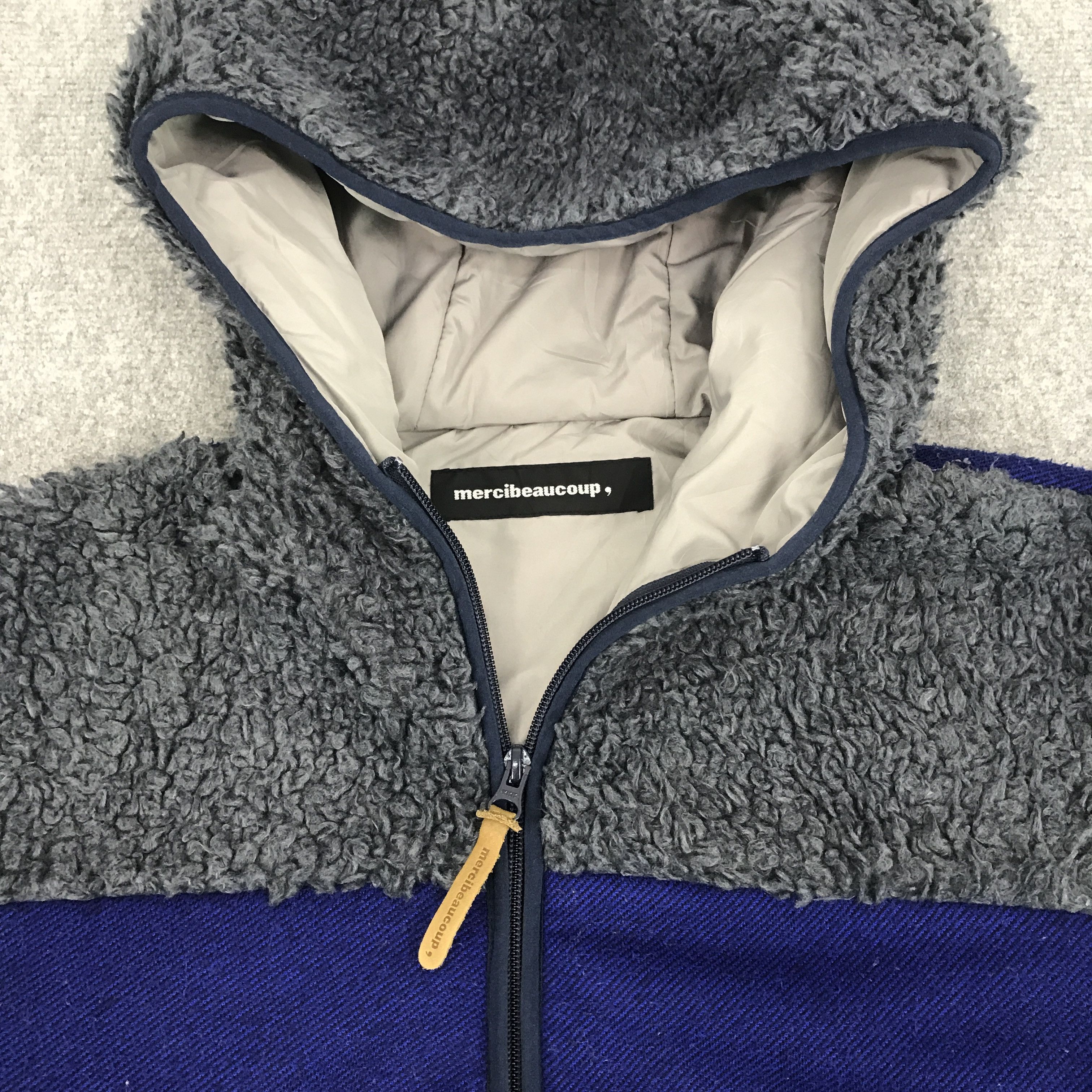 Issey Miyake × mercibeaucoup Rare mercibeaucoup Sherpa zipper hoodie jackets Size US L / EU 52-54 / 3 - 8 Thumbnail