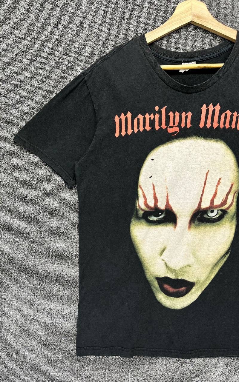Band Tees Vintage Marilyn Manson Punk Rock Band Tees T Shirts Size US M / EU 48-50 / 2 - 3 Thumbnail