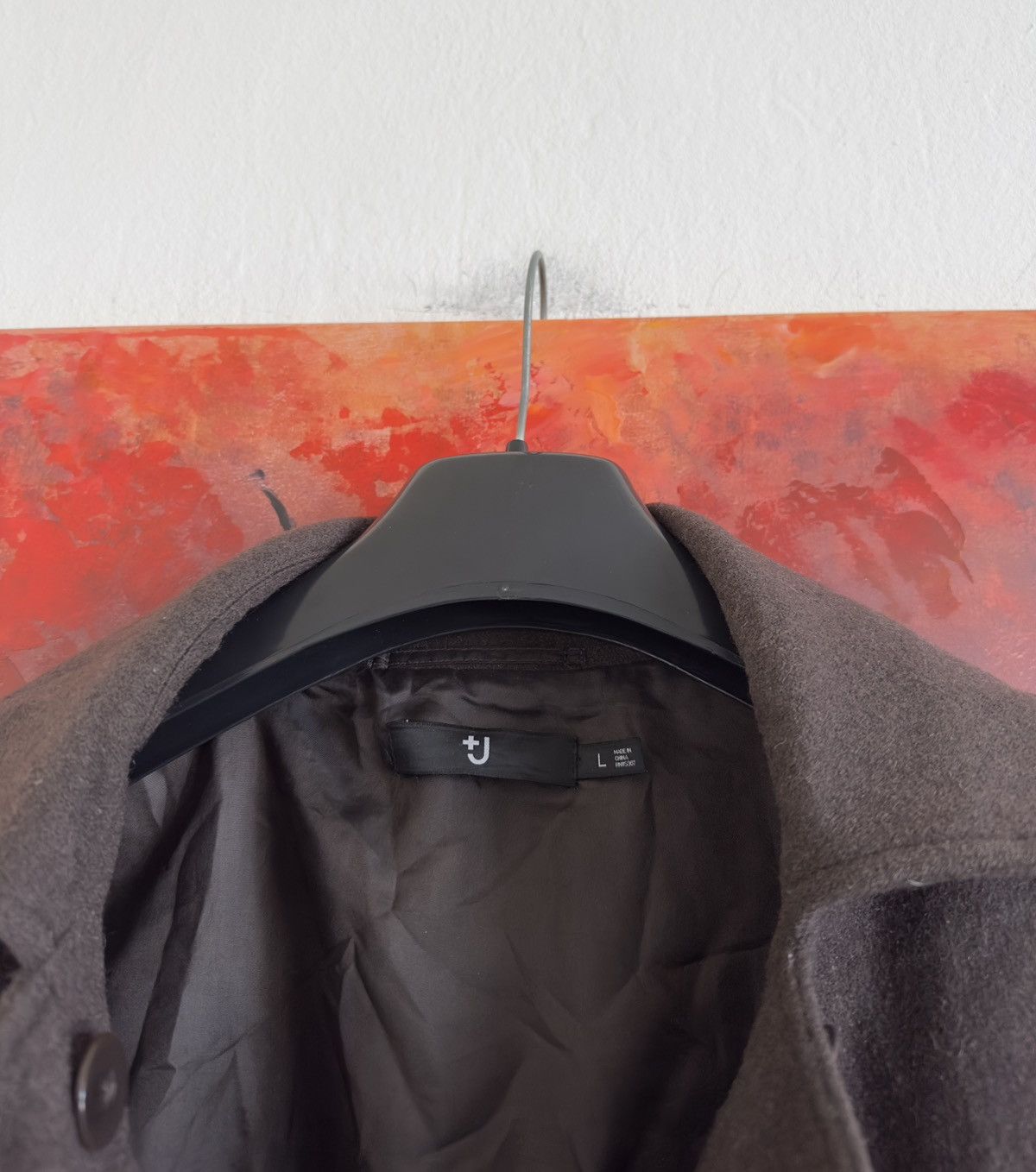 Jil Sander Jil Sender x Uniqlo Wool Brown Short Sleeve Coat Size L Size L / US 10 / IT 46 - 5 Thumbnail