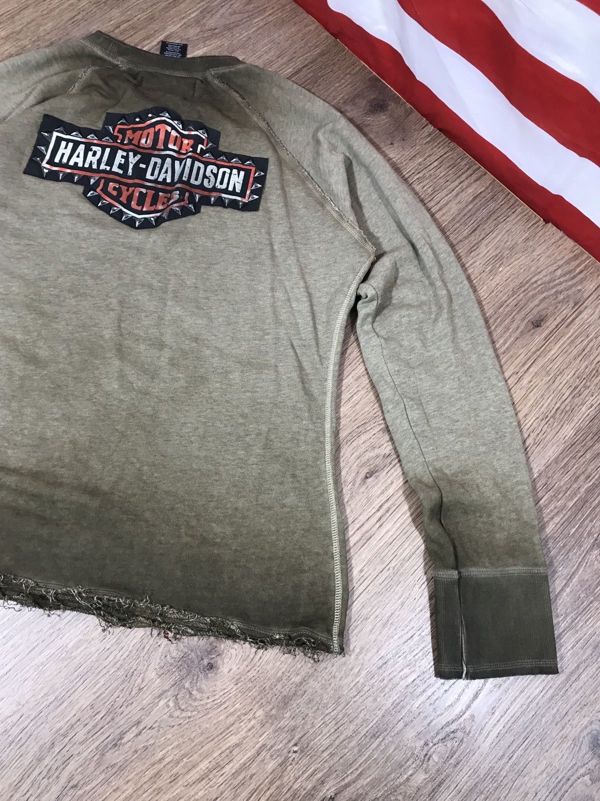 Harley Davidson Harley Davidson Sweatshirt Metal Big Logo Size US XL / EU 56 / 4 - 12 Thumbnail