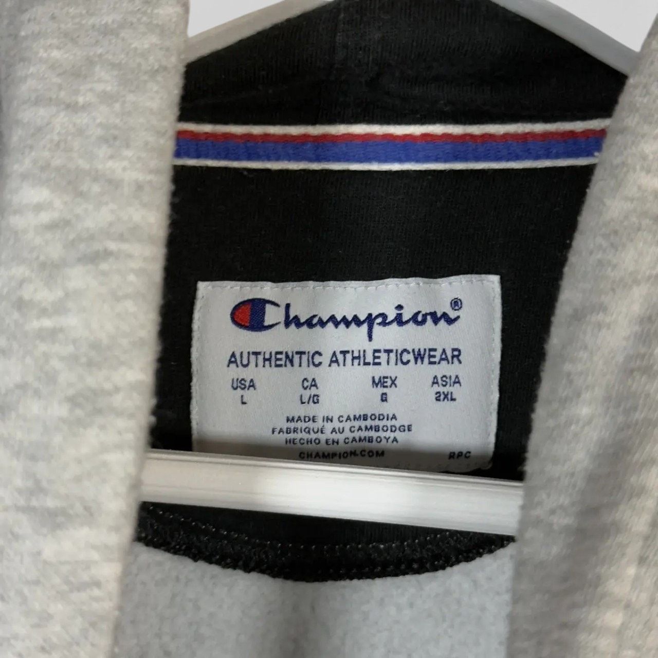 Champion Vintage Y2K Champion Script Logo Hoodie Size US L / EU 52-54 / 3 - 4 Thumbnail